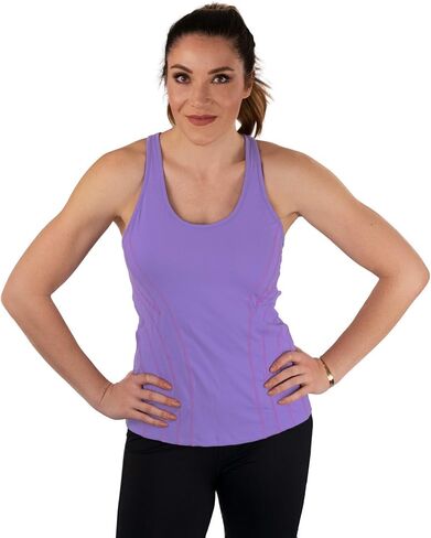 Alex + Abby Women's Hypnotic Tank Top with Built-in Shelf Bra in Saudi Arabia