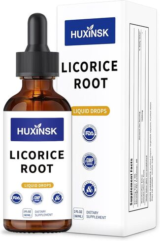 Licorice Root Liquid Extract | Glycyrrhiza Glabra | Supports Respiratory & Adrenal Health | Alcohol-Free, 60ml Vegan Tincture in Saudi Arabia
