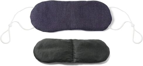 Sleep Eyemask with Charcoal,Blackout Mask, Night Time Eye Mask, Face Sleeping Mask, Washable Eye Cover for Sleeping, Gentle Heat with Infrared Warmth in Kuwait