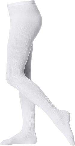 Century Star Girls Tights Winter Warm Leggings for Girls Stockings Toddler Dance Ballet Tights Cable Knit Cotton Pantyhose in Kuwait