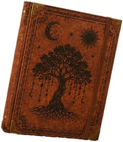 Large-capacity photo album with replaceable pages, suitable for travel and home use (3, Brown) in Saudi Arabia