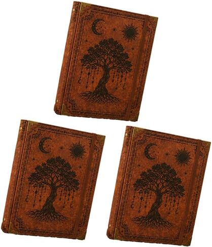 Large-capacity photo album with replaceable pages, suitable for travel and home use (3, Brown) in Saudi Arabia