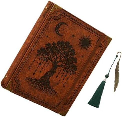 Vintage PU leather three-ring photo album with loose-leaf pages, suitable for family memories and treasures (2, Green) in Saudi Arabia