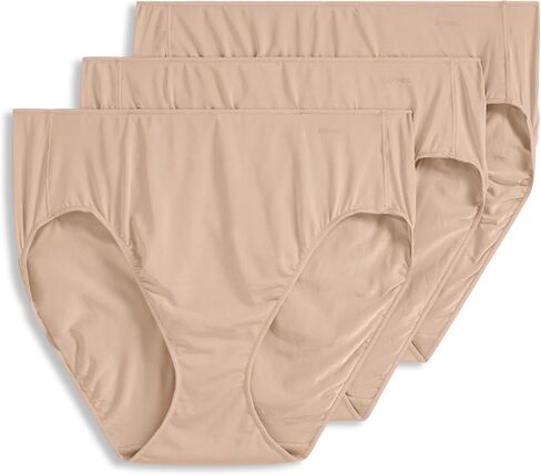 Jockey Women's Underwear No Panty Line Promise Tactel French Cut - 3 Pack in Kuwait