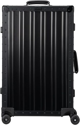 PORTAR Aluminum Check-In Suitcase, Anodized Aluminum and Leather Handles, Champagne Gold in Kuwait