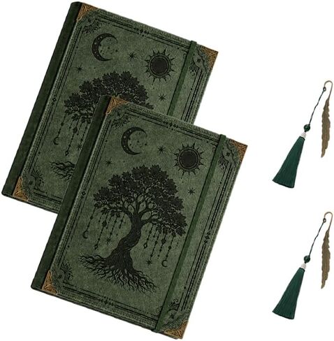 Vintage Photo Binder with 3-Ring Binding System & Suitable for Family, Travel Photo Album Book, Memory Organizer for Picture Pages, Picture Binder for, Photo Collection Preservation (5, Green) in Saudi Arabia