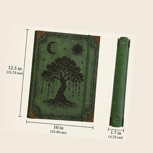 Photography Photo Storage 3 Ring Binder, Hardcover Loose Leaf Photo Album, 1.7 Inch Ring Fits 12.5x10 Inch, 200 Sheets Camera Picture Collection Organizer (Green) in Saudi Arabia