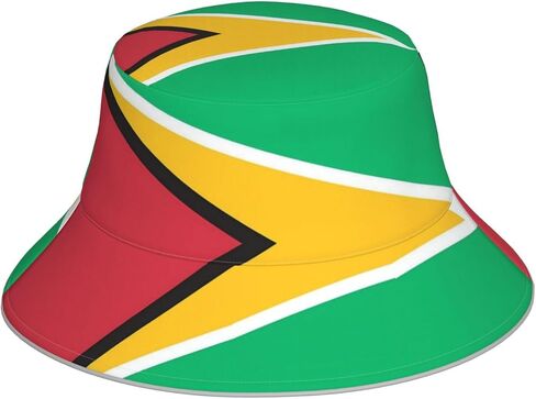 National USA Flag Bucket Hat for Women Men, Patriotic Double-Side-Wear Reversible Sun Cap Beach Travel Hats in Saudi Arabia