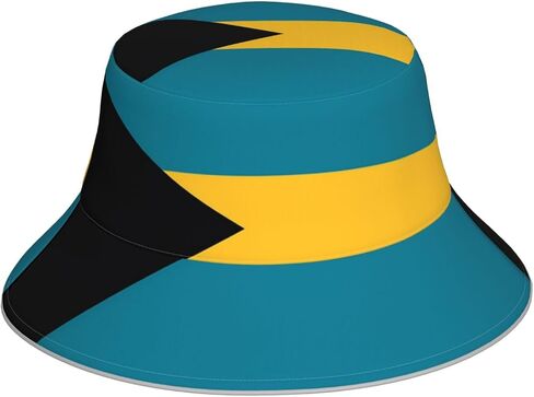 National USA Flag Bucket Hat for Women Men, Patriotic Double-Side-Wear Reversible Sun Cap Beach Travel Hats in Saudi Arabia