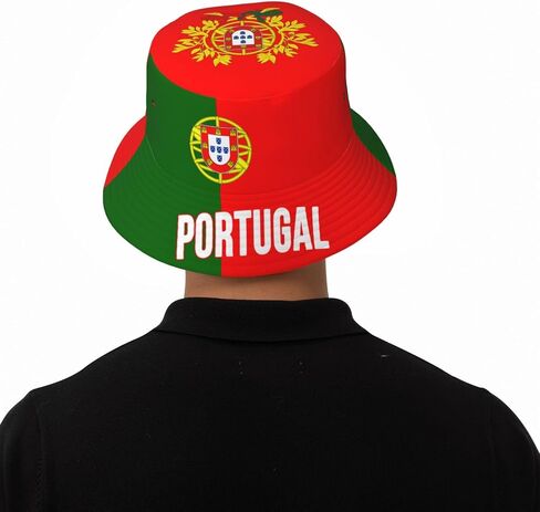 Portugal Flag 2026 Bucket Hat Supporter Cheer Fans Team Fisherman Hats Black in Saudi Arabia