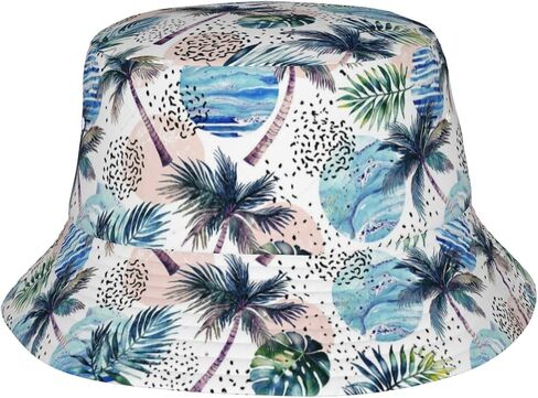 Bucket Hat Unisex for Men Women Cute Funny Fashion Fishing Hat Trippy Art Casual Fisherman Cap in Saudi Arabia