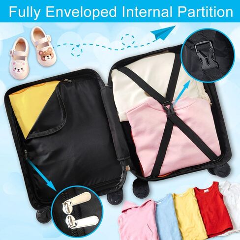 Skateboard Dinosaur Kids Luggage 2PC Set: Airline-Approved Carry On Boys Suitcase with 360° Spinner Rolling Wheels, Includes Neck Pillow in Saudi Arabia