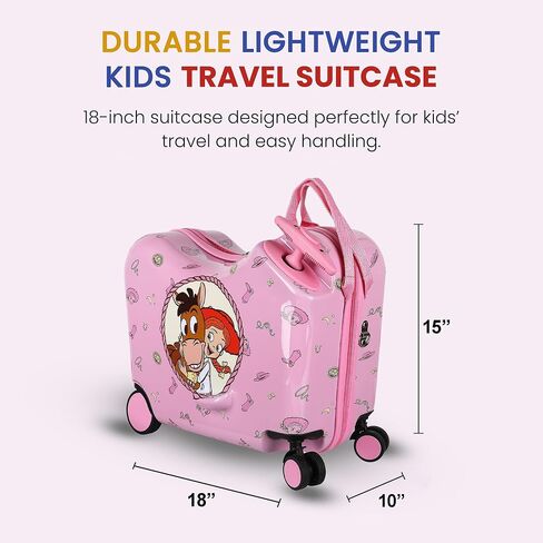 Bioworld Toy Story Jessie Ride-On Kids 15" Luggage for Travel and Adventures in Kuwait