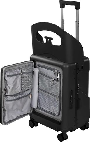 20" Ride-On Luggage with Child Seat, Hardside Carry-On Suitcase with Shockproof 360° Silent Spinner Wheels, TSA Lock, Kids & Adults & Busy Moms in Saudi Arabia