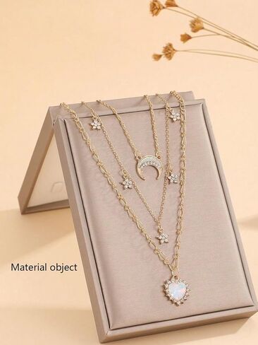 Charm Necklace Crystal Gothic Evening in Kuwait
