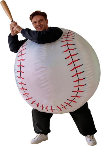 Inflatable Soccer Ball Costume for Adults, Funny Blow up Football Suit for Halloween, Sports Themed Party, Game Day in Saudi Arabia