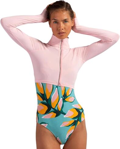 BloqUV Women's UPF 50+ Sun Protection Active Full Zip Crop Top Jacket in Saudi Arabia