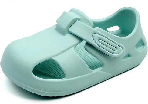 Toddler Water Sandals for Boys Girls, Little Kids Closed Toe Beach Sandals, Lightweight Quick Dry Summer Water Shoes in Kuwait