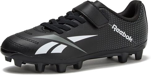Reebok Strike MG Youth Kids Soccer Cleats Boys and Girls Soccer Shoes, Lace Up or Hook & Loop Closure, Indoor or Outdoor for Turf or Grass in Kuwait