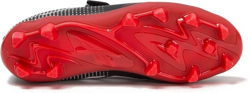 Reebok Strike MG Youth Kids Soccer Cleats Boys and Girls Soccer Shoes, Lace Up or Hook & Loop Closure, Indoor or Outdoor for Turf or Grass in Kuwait