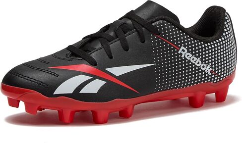 Reebok Strike MG Youth Kids Soccer Cleats Boys and Girls Soccer Shoes, Lace Up or Hook & Loop Closure, Indoor or Outdoor for Turf or Grass in Kuwait