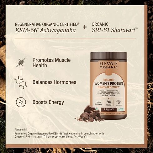 SRI-81™ Shatavari Vegan Gummies and Whey Protein Powder - Chocolate in Saudi Arabia
