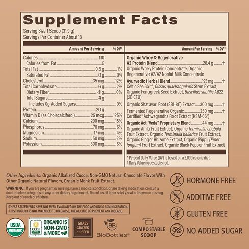 SRI-81™ Shatavari Vegan Gummies and Whey Protein Powder - Chocolate in Saudi Arabia