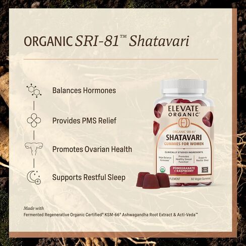 SRI-81™ Shatavari Vegan Gummies and Women’s Plant Protein Powder - Chocolate in Saudi Arabia