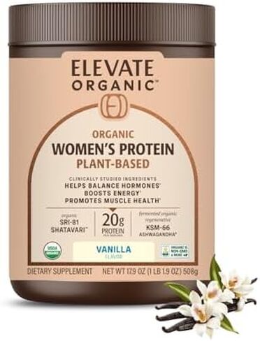 SRI-81™ Shatavari Vegan Gummies and Women’s Plant Protein Powder - Vanilla in Saudi Arabia