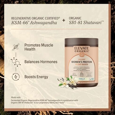SRI-81™ Shatavari Vegan Gummies and Women’s Plant Protein Powder - Vanilla in Saudi Arabia