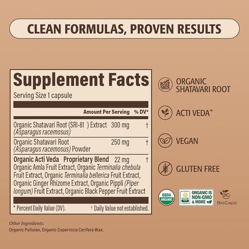 SRI-81™ Shatavari Vegan Capsules and Plant Protein Powder - Vanilla in Saudi Arabia