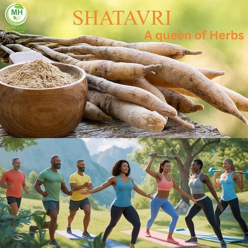 Shatavari Capsules 500 mg | Asparagus Racemosus Extract | 60 Vegan Capsules |Pack of 4 | Natural Ayurvedic Herbal Supplement for Women | Plant-Based Formula for Daily Wellness in Saudi Arabia