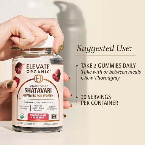 SRI-81™ Shatavari Vegan Gummies and Whey Protein Powder - Vanilla in Saudi Arabia