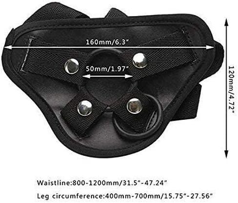 Adjustable Harness, Adult Accessories for Women Men Couples Harness Panties Bondage panties Strap Belts Black in Saudi Arabia