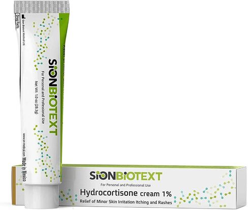 Hydrocortisone Cream 1% (Hydrocortisone Acetate), 1 oz (28.3 g), Anti-Itch Cream for Temporary Relief of Itching from Minor Skin Irritations & Rashes, Topical in Saudi Arabia