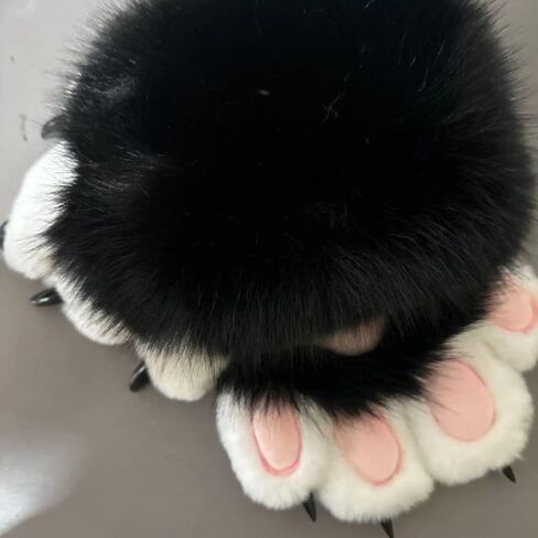 تأثيري الدعائم Fursuit Kigurumi فروي تأثيري حلي قفازات لطيف الكرتون أفخم القط باو قفازات النادي in Kuwait