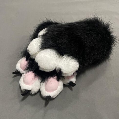 تأثيري الدعائم Fursuit Kigurumi فروي تأثيري حلي قفازات لطيف الكرتون أفخم القط باو قفازات النادي in Kuwait