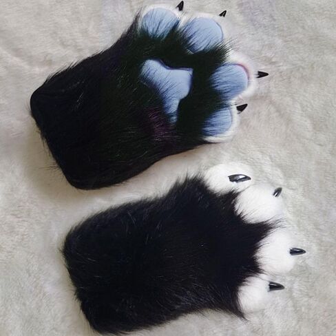 تأثيري الدعائم Fursuit Kigurumi فروي تأثيري حلي قفازات لطيف الكرتون أفخم القط باو قفازات النادي in Kuwait