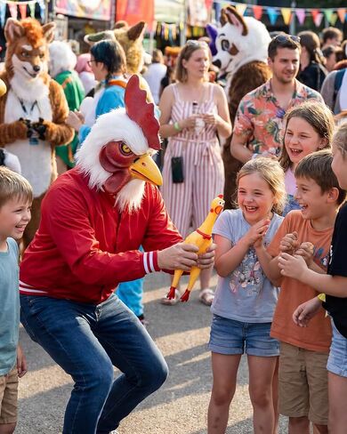 Rooster Latex Mask for Adults, Funny Chicken Head Mask Realistic Animal Head Mask with Clear Visibility for Halloween Cosplay Costume Party Masquerade Props in Saudi Arabia