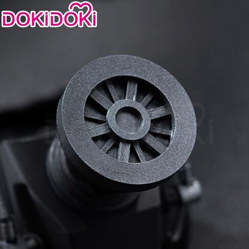 KIRA KIRA Anime Cosplay Props Gas Mask Black Cosplay Mask Halloween Accessories for Women Men in Kuwait