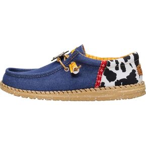 HEYDUDE Men's Toy Story Wally Funk Slip On Shoe | Buzz Lightyear | Sheriff Woody | Lightweight Casual Loafer in Kuwait