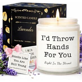 Gifts for Women, Birthday Gifts for Women, Unique Friendship Gift for Womens, Best Friend, Her, Sister, Bestie, Girlfriend, Mom, Funny Scented Candle with Replaceable Stickers in Saudi Arabia