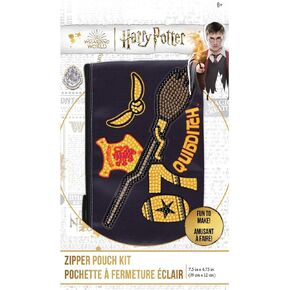 Camelot Wizarding World Quidditch Zip Pouch Kit, 7.5-Inch, Multicolor in Saudi Arabia