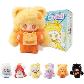 YOOKI Cute is No.1 Series Cute Plush keychain Blind Box (1 of 7 Possible Styles) YOOKI Key Ring Collectible Birthday Gifts(1Pc Blind Box) in Saudi Arabia