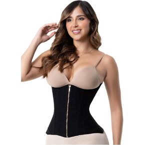 Salome Waist Cincher Corset Shapewear|Tops for Women Hooks & Zipper|Fajas Colombianas Cinturillas Reductoras y Moldeadoras in Saudi Arabia