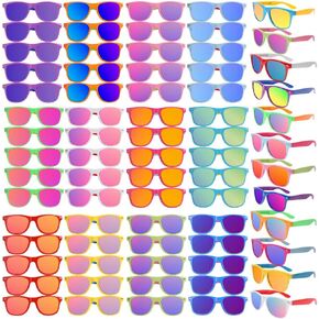 60 Pack Neon Party Sunglasses Bulk, 12 Colors Sun Glasses with UV400 Protection for Kids Adults, Party Favors for Summer Beach, Carnival, Classroom Prize, Goody Bag Stuffer, Birthday Party Supplies in Saudi Arabia