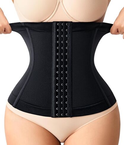 Nebility Waist Trainer for Women Faja Postpartum Corset Shapewear Tummy Control Waist Cincher Body Shaper in Saudi Arabia