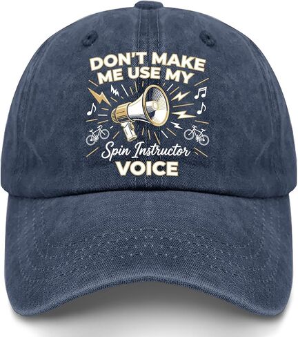Dont Make Me Use My Spins Instructor Voice Hats for Mens Fashion Washed in Kuwait