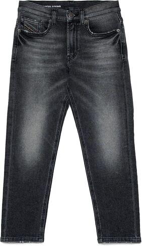 جينز JoggJeans® العادي ذو اللون الأسود للأولاد من ديزل - D-Lucas in Kuwait