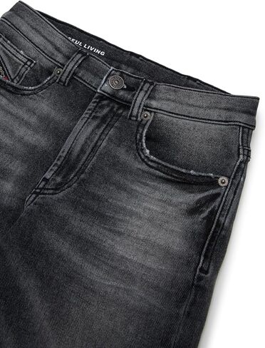 جينز JoggJeans® العادي ذو اللون الأسود للأولاد من ديزل - D-Lucas in Kuwait